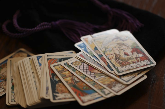 witch tarot cards