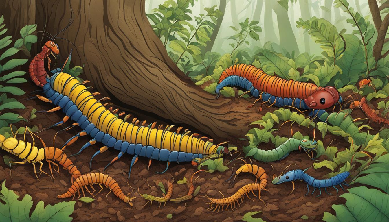 Different Types of Centipedes