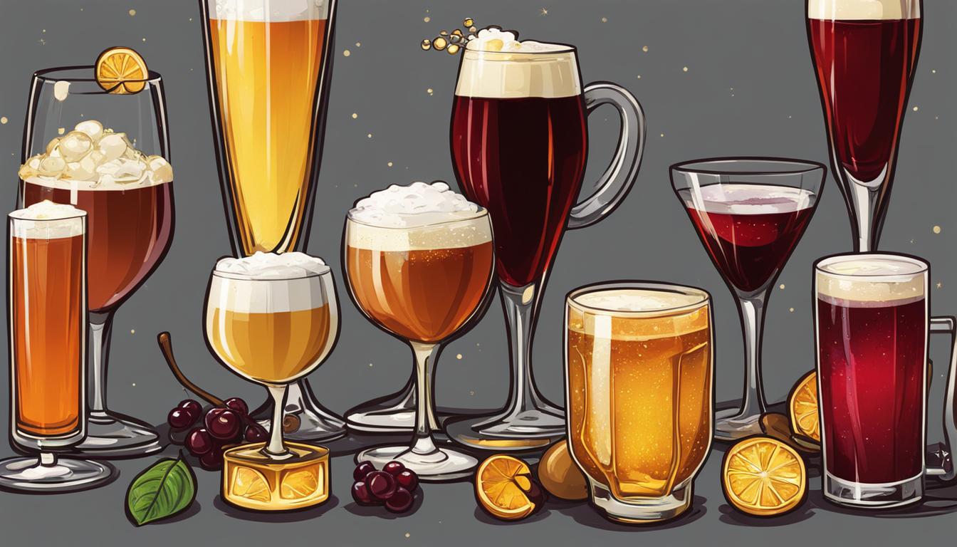 Types of Alcoholic Drinks - Beer, Wine, Whiskey, etc.