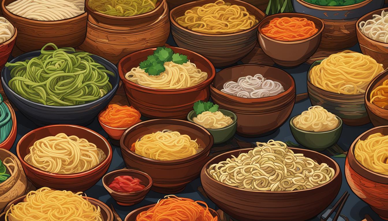 Types of Asian Noodles