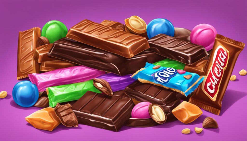 Types of Candy Bars