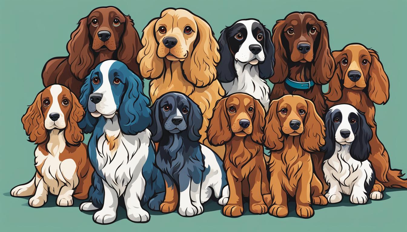 Types of Cocker Spaniels
