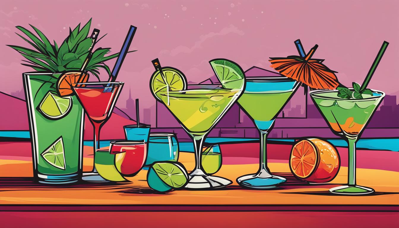 Types of Cocktails - Martini, Margarita, Mojito, etc.