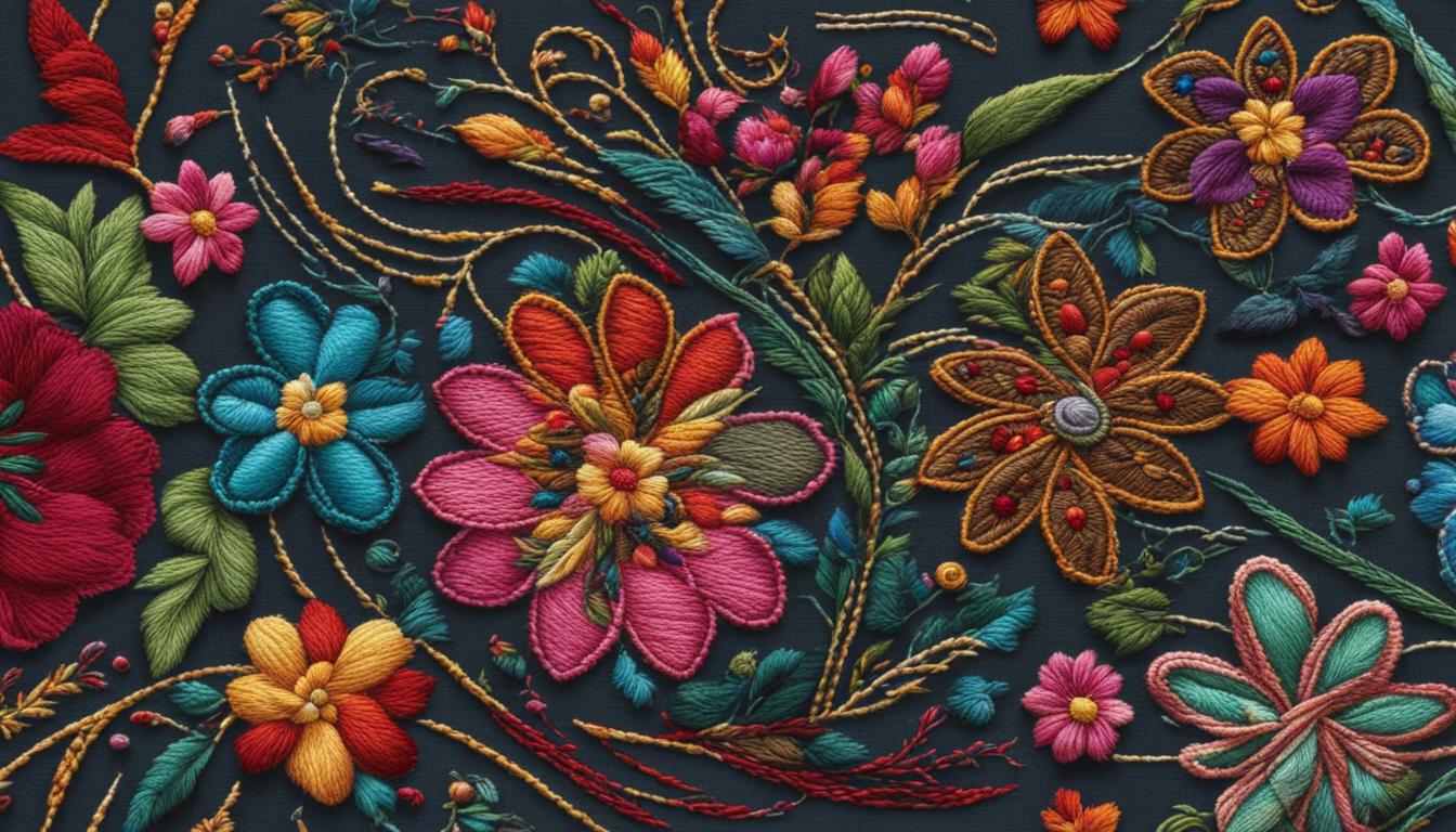 Types of Embroidery Stitches