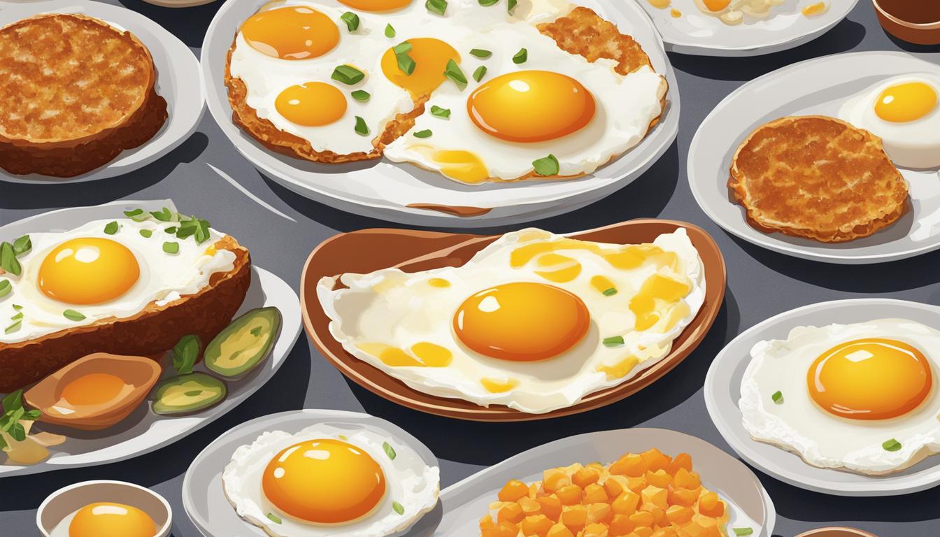 Types of Fried Eggs - Sunny Side Up, Over Easy, Over Hard, etc.