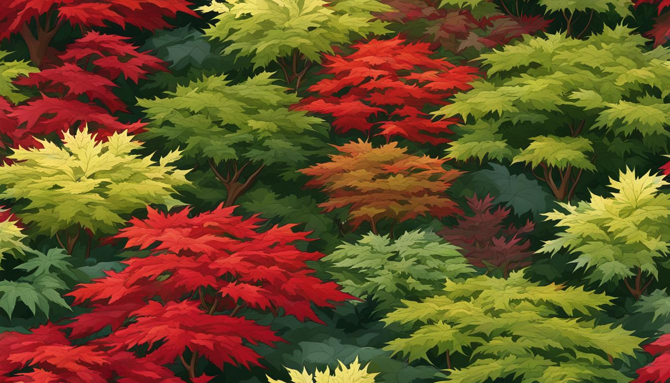 Types of Japanese Maples