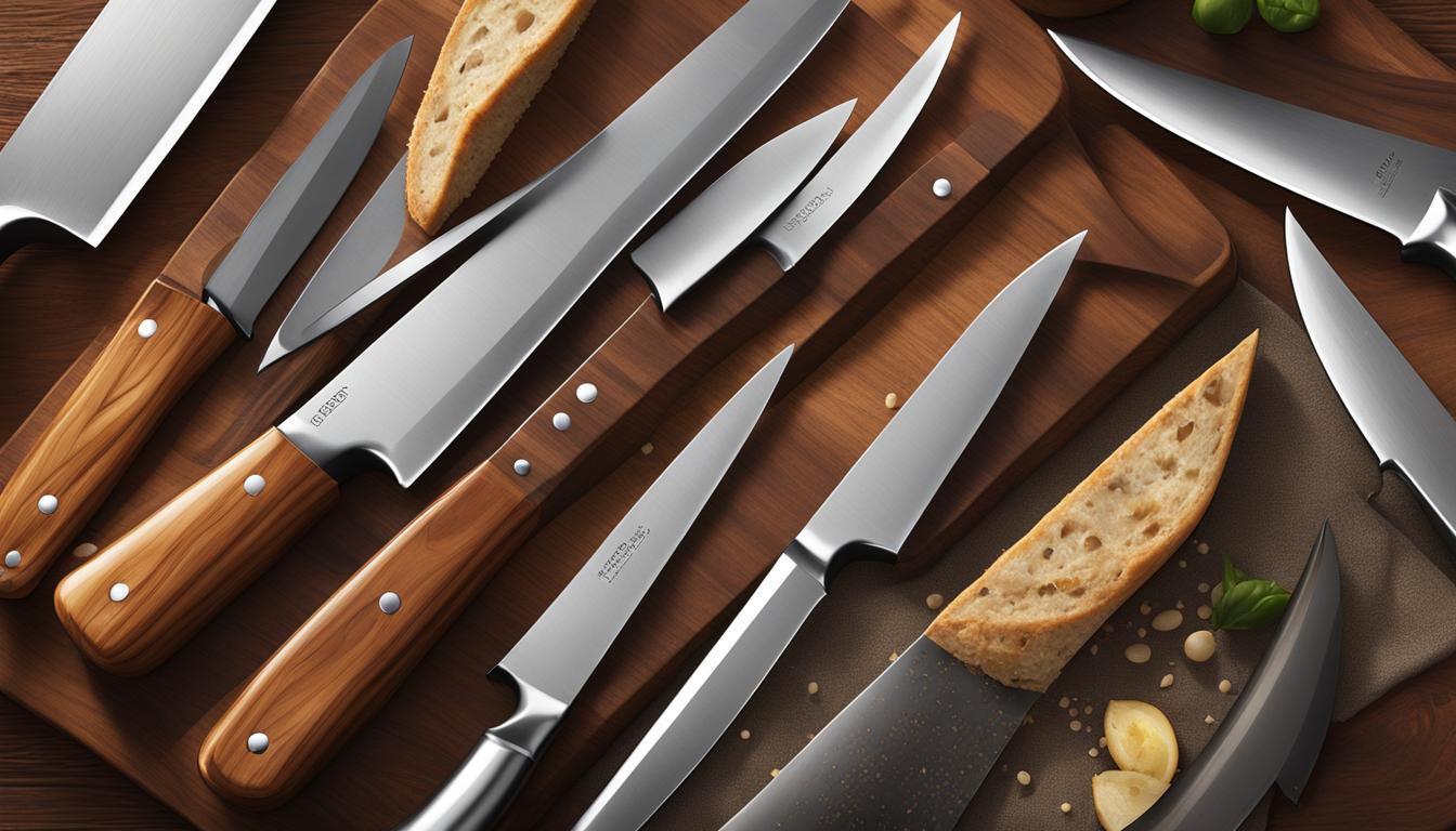 Types of Kitchen Knives - Chef's, Paring, Bread & More