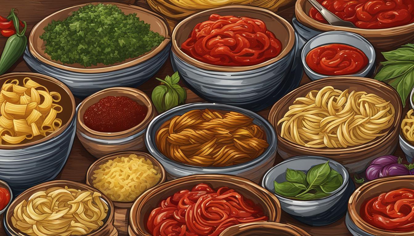 Types of Pasta Sauce - Marinara, Alfredo, Carbonara, etc.