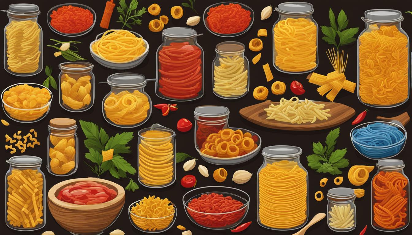 Types of Pastas