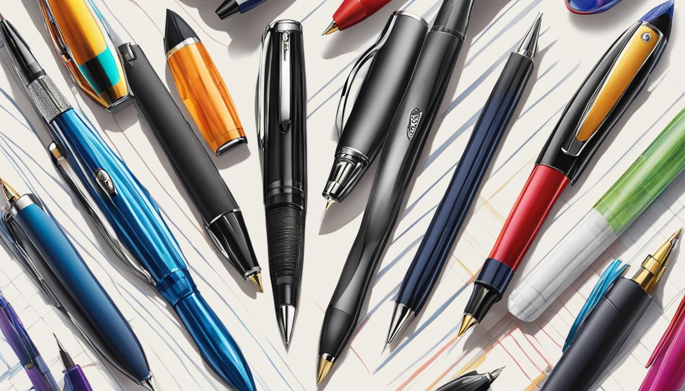 Types of Pens - Ballpoint, Fountain, Gel, etc.