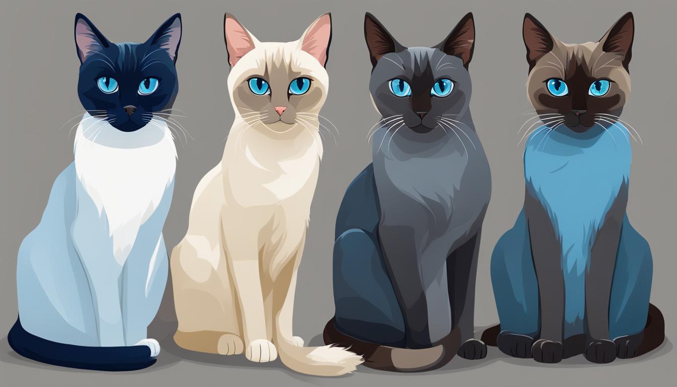 Types of Siamese Cats - Seal Point, Blue Point, Chocolate Point, etc.