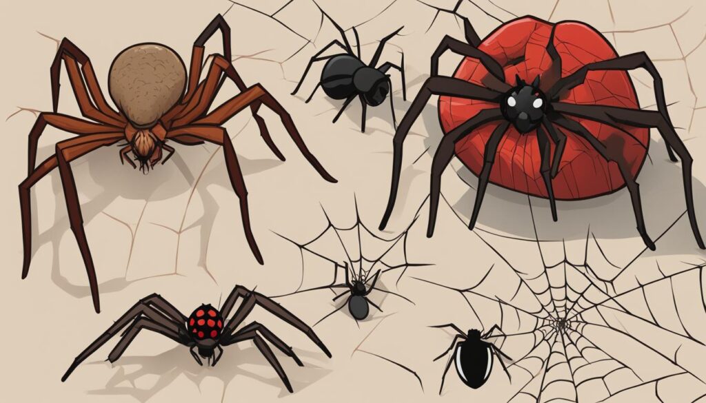 types-of-spider-bites-brown-recluse-black-widow-hobo-more