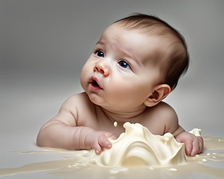 baby-spitting-up-curdled-milk-good-or-bad-health