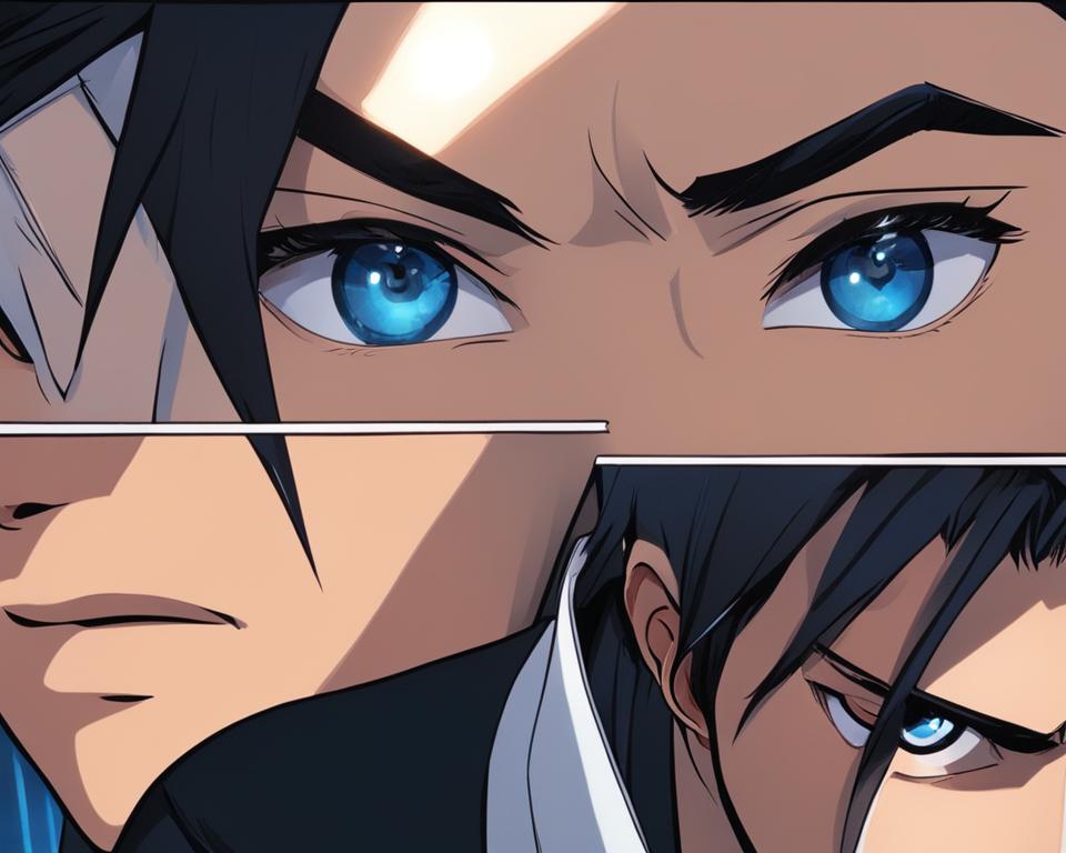 Intense Eye Contact Between Man and Woman