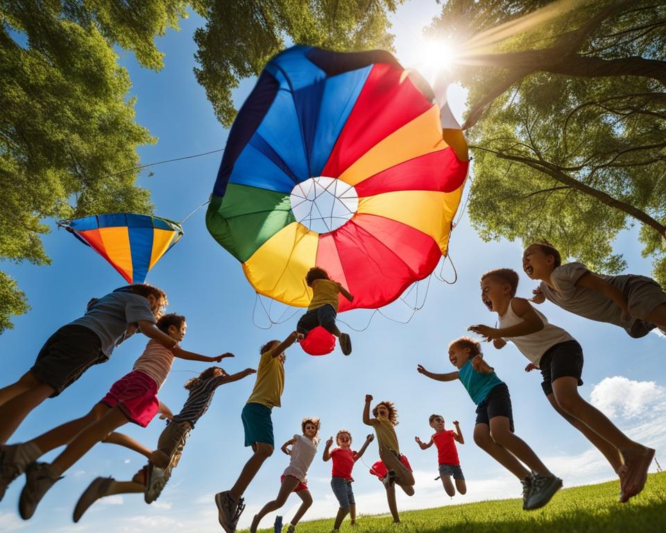 7+ Parachute Games For Kids (Fun Activities)