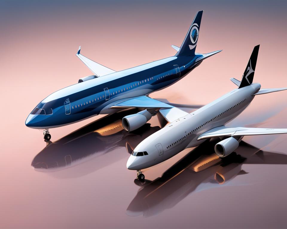 difference between airbus and boeing