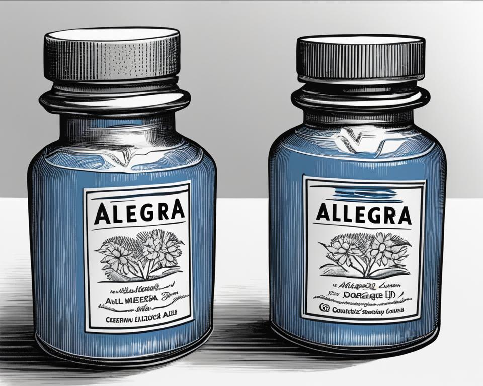 difference between allegra and allegra d