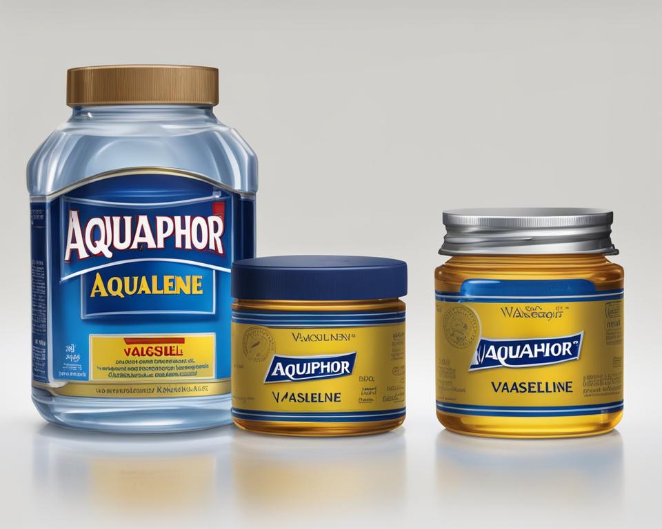 difference between aquaphor and vaseline