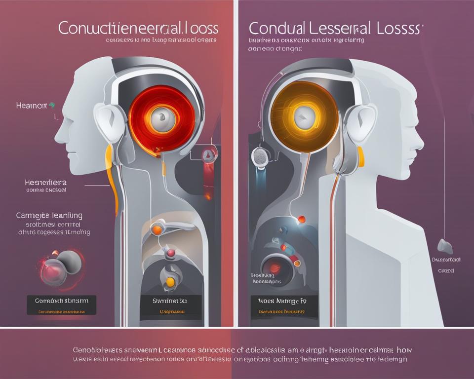 difference between conductive hearing loss and sensorineural hearing loss