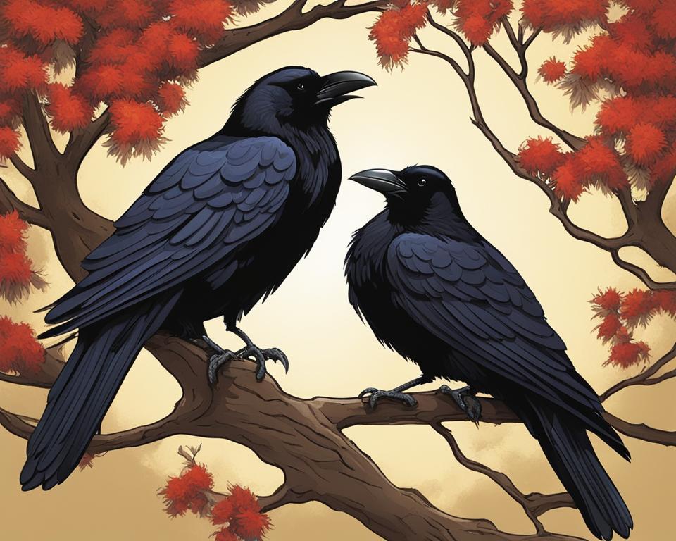 difference between crow and raven intelligence