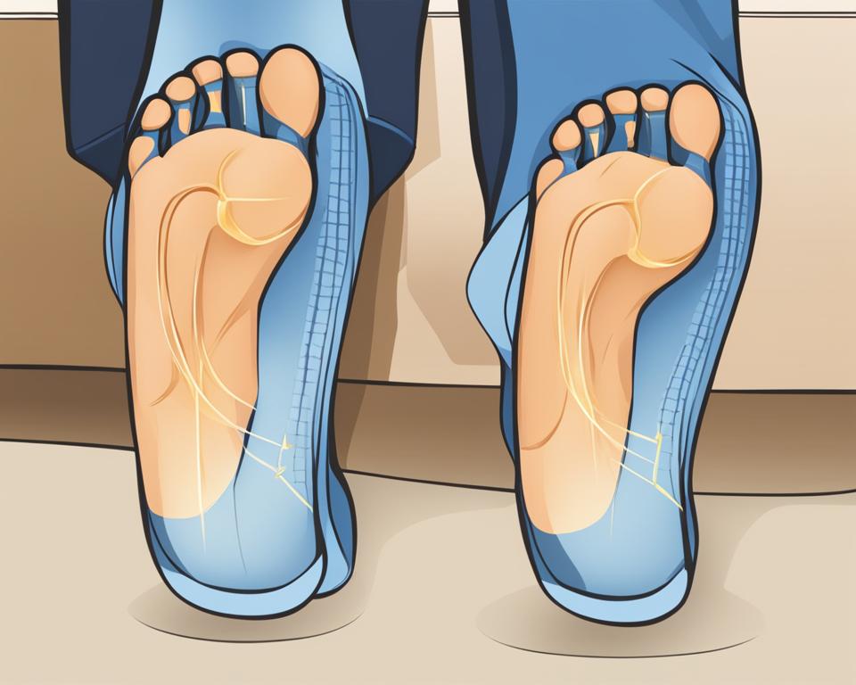 difference between fallen arches and plantar fasciitis