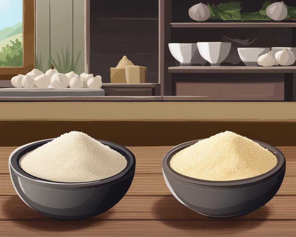 difference between garlic salt and garlic powder