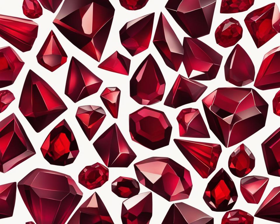 difference between garnet and ruby