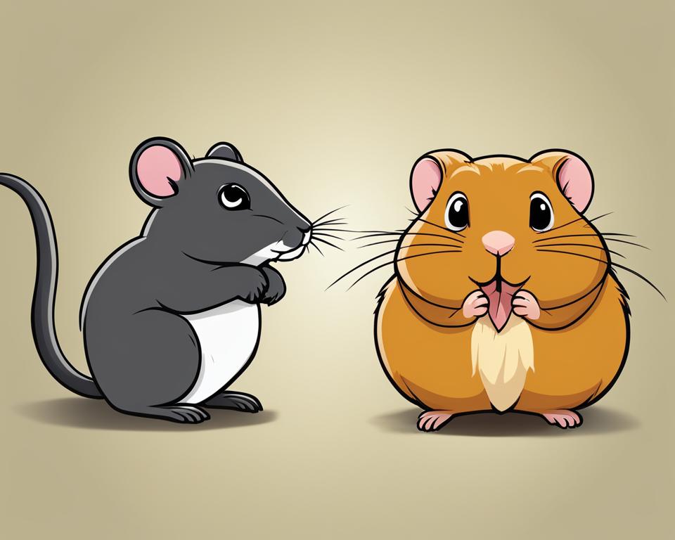 difference between gerbil and hamster