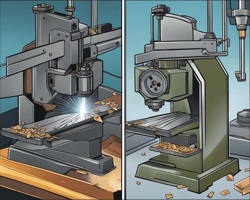 difference between milling and welding