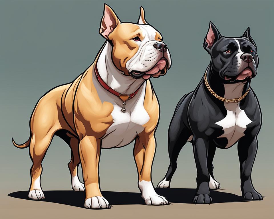 difference between pitbull and american bully