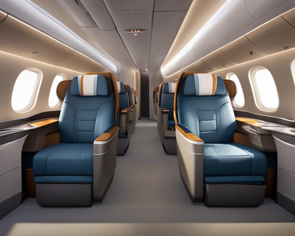 difference between premium economy and business class