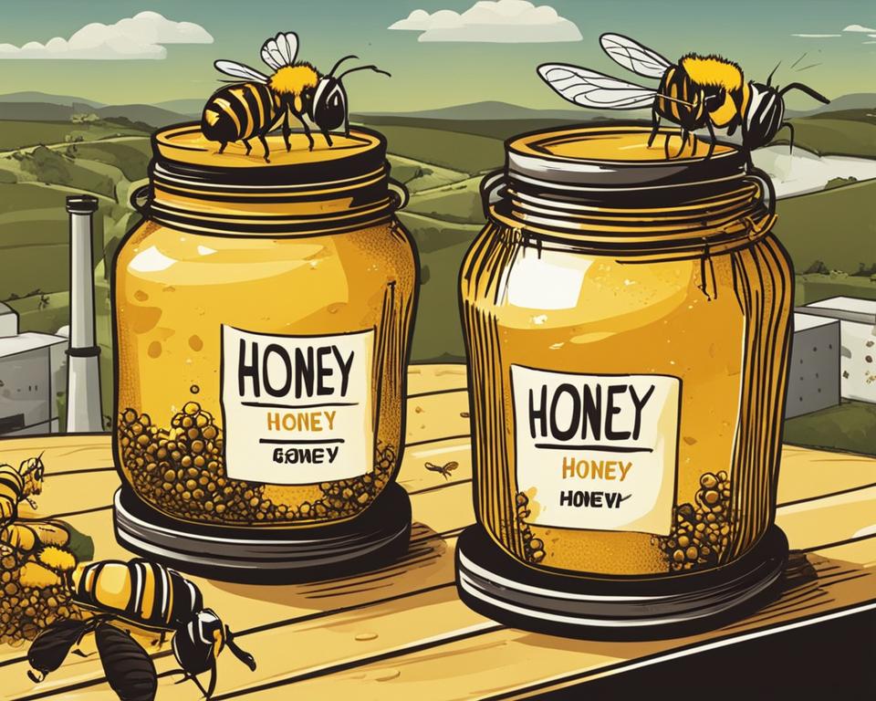 difference between raw honey and regular honey