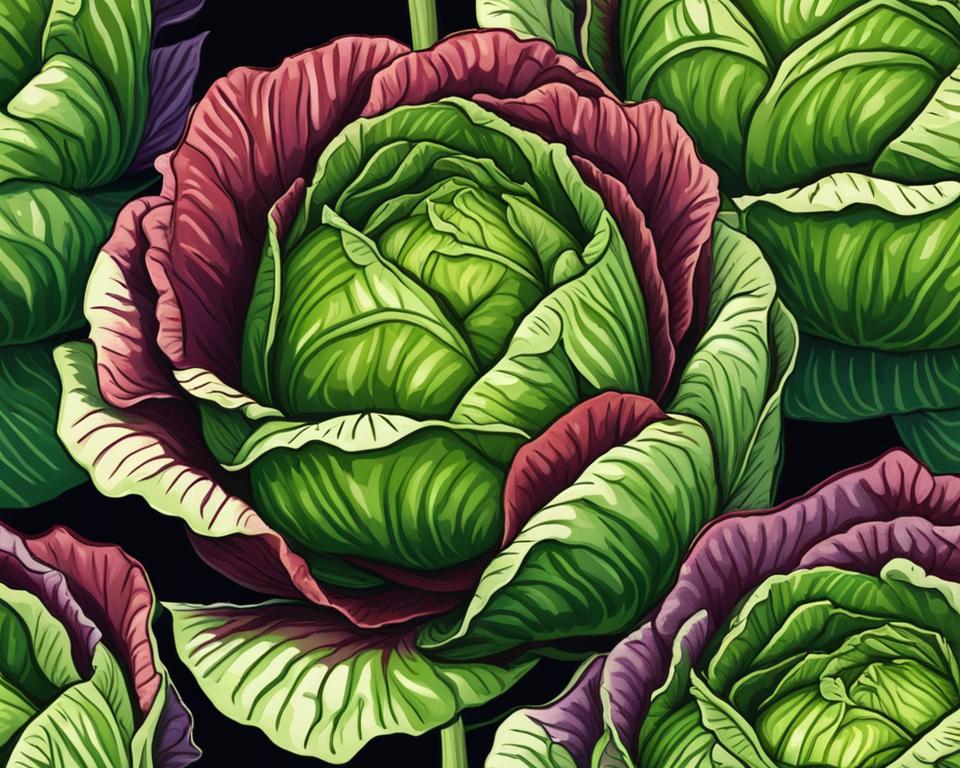 difference between red and green cabbage