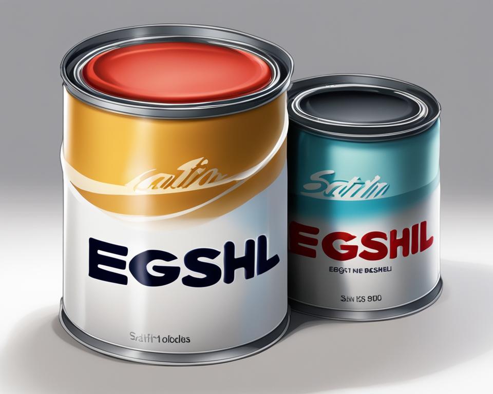 difference between satin and eggshell