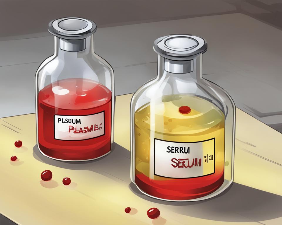 difference between serum and plasma