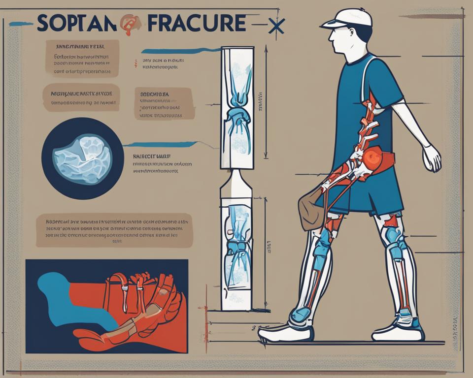 difference between sprain and fracture