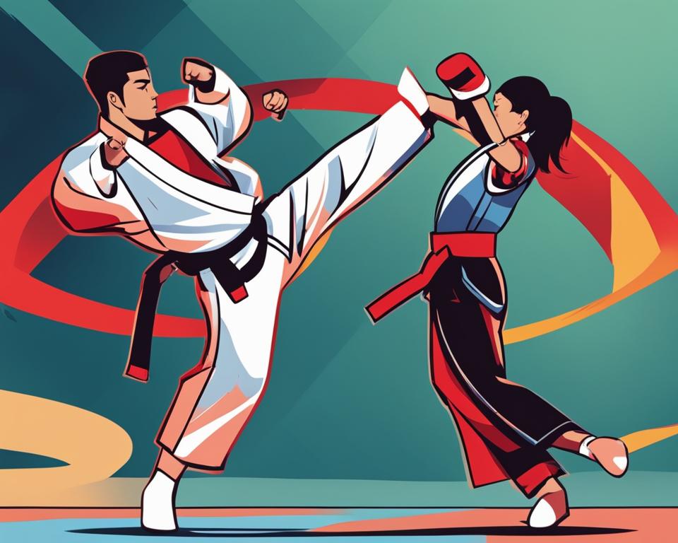 difference between taekwondo and karate