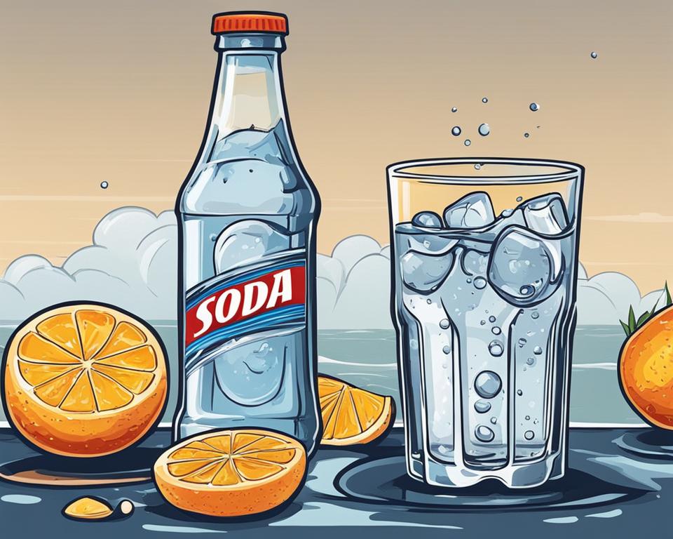 difference between tonic and soda water