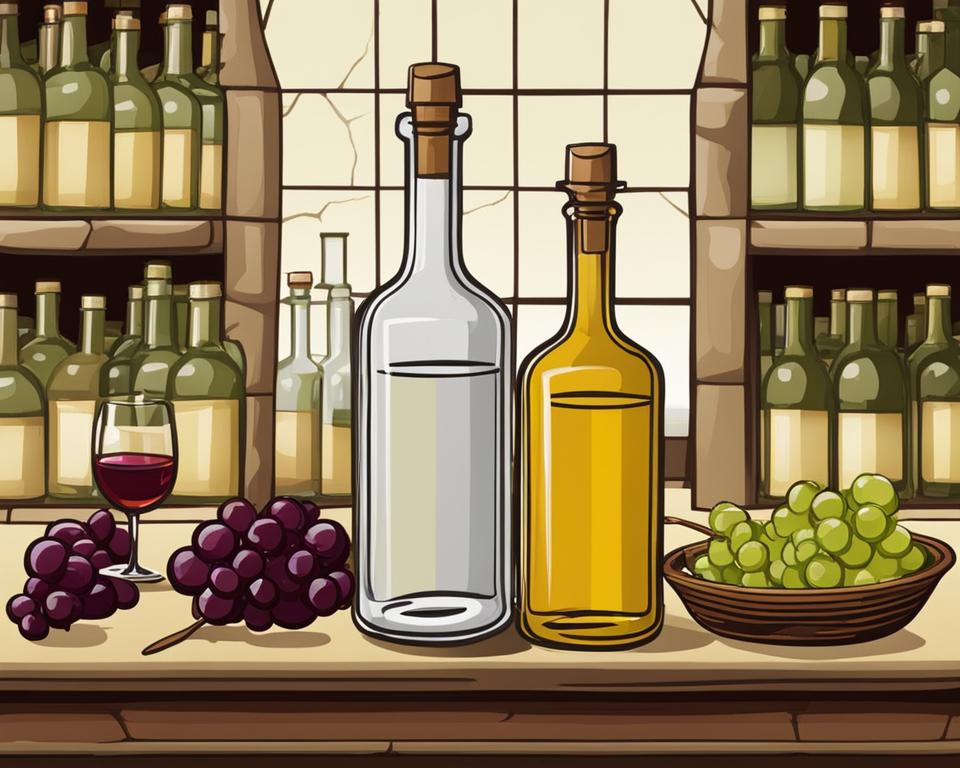 difference between white vinegar and white wine vinegar