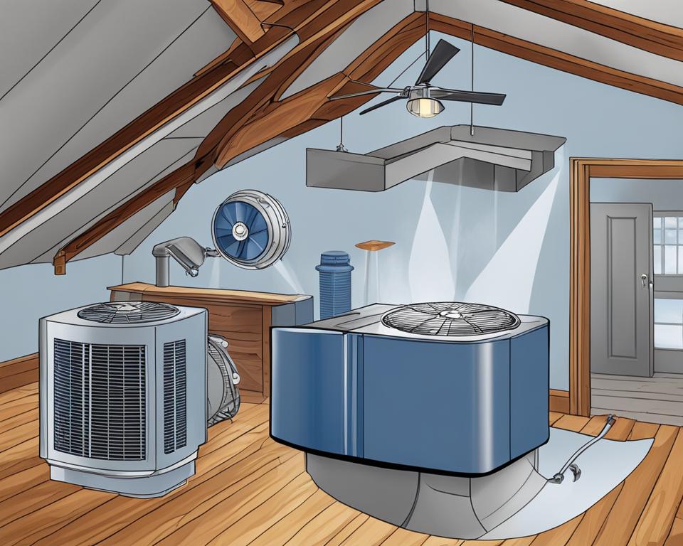 how does an attic fan work