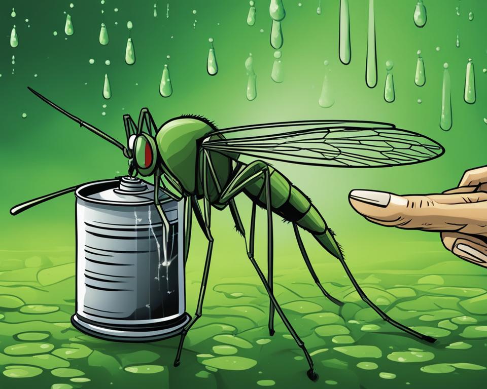 how does bug spray work