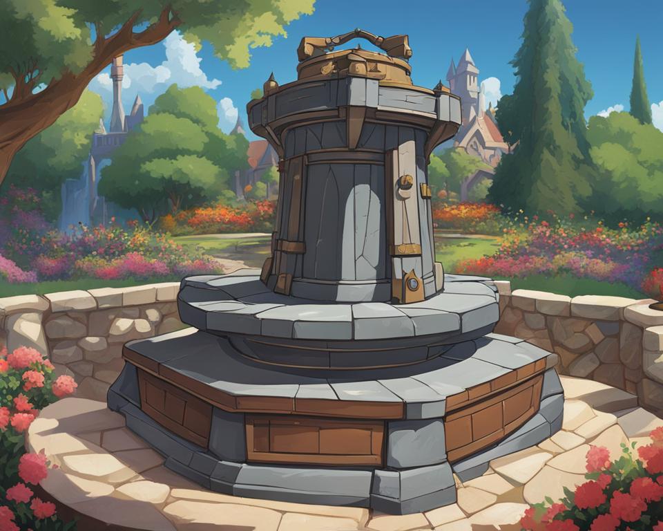 how does the sword in the stone at disney world work