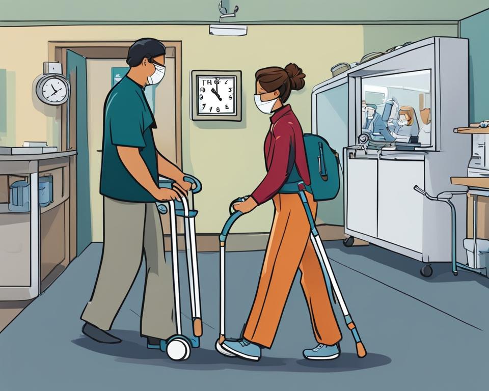 how long does it take to walk normally after hip surgery?