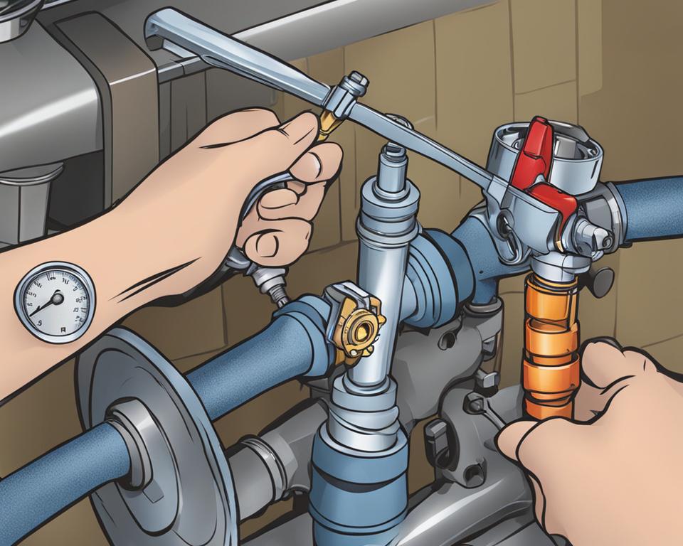 how to adjust water pressure regulator