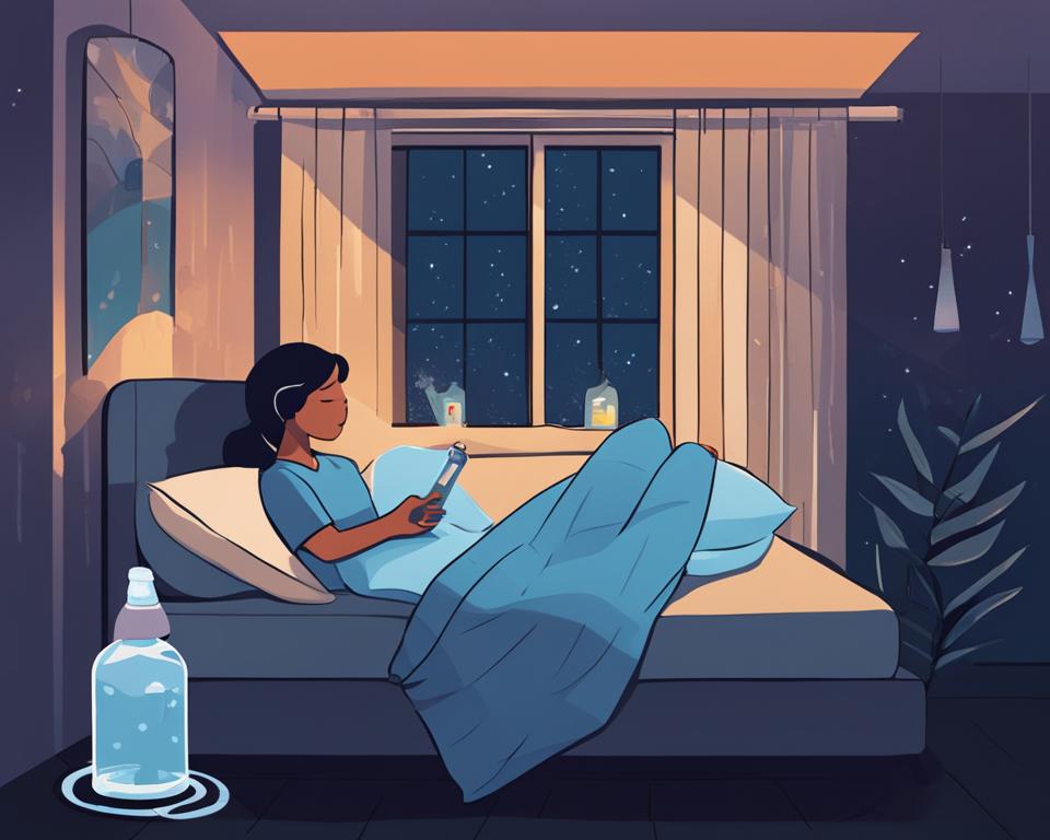 how to cool down hot feet at night