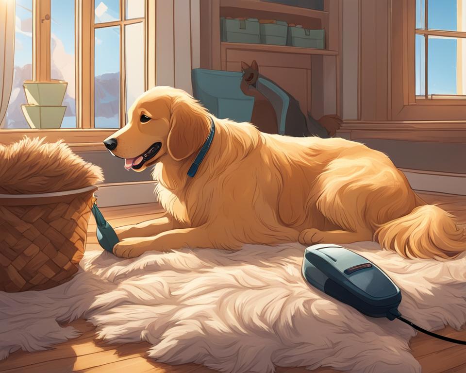 how to deshed a dog