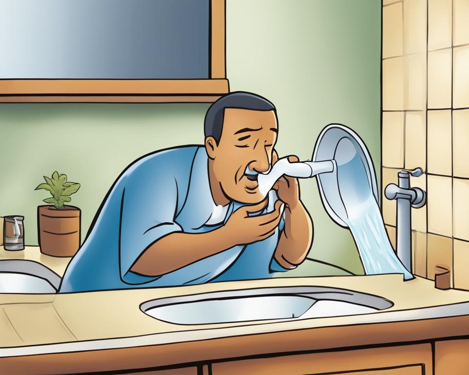 how to drain ear sinus fluid