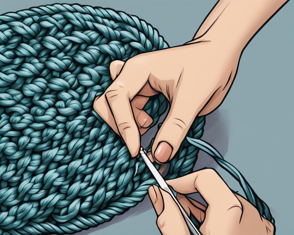 how to fasten off crochet