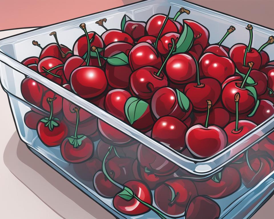 how to freeze cherries