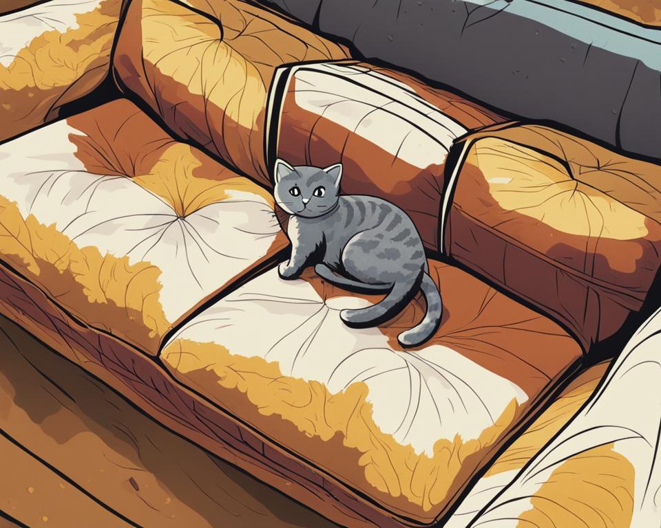 How to Get Cat Pee Out of Couch (Guide)